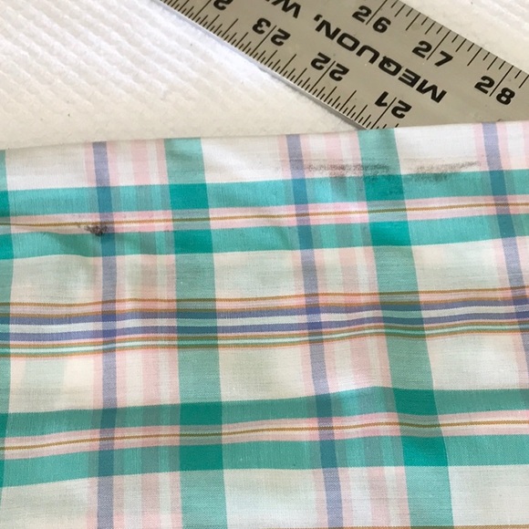 Vintage short sleeve Saddle King Western pearl button large. 16 1/2 regular - Picture 9 of 9